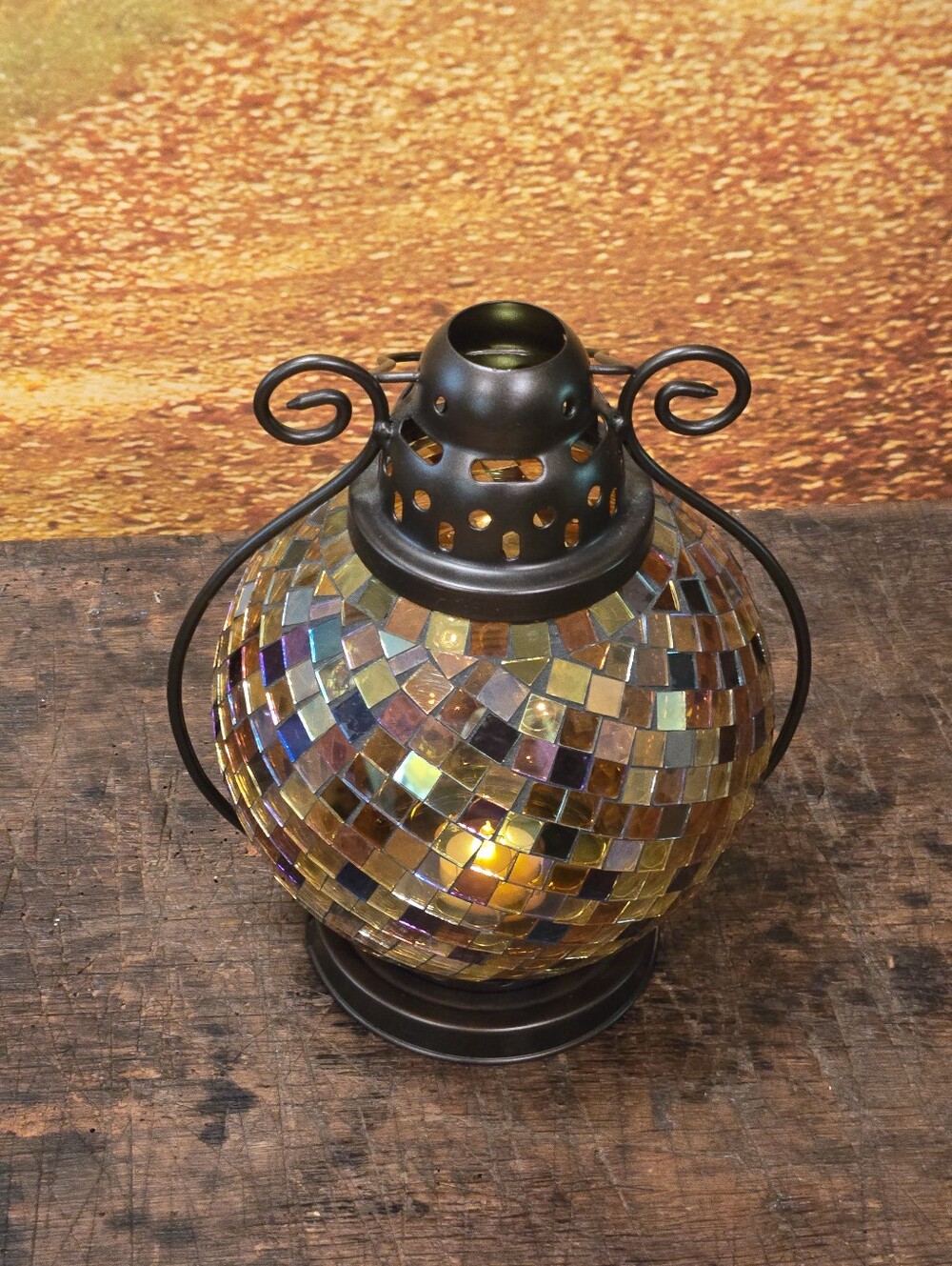 Mosaic Tile Lantern